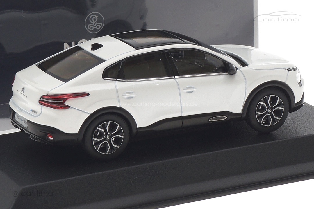 Citroën ë-C4 X 2023 Pearl White Norev 1:43 155480