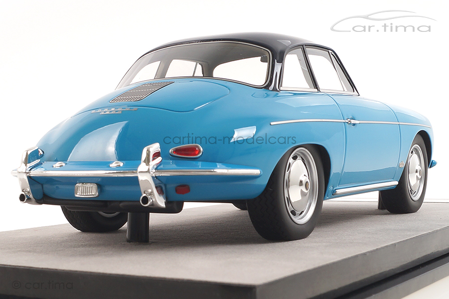 Porsche 356 Karmann Hardtop Blau Tecnomodel 1:18 TM18-143C