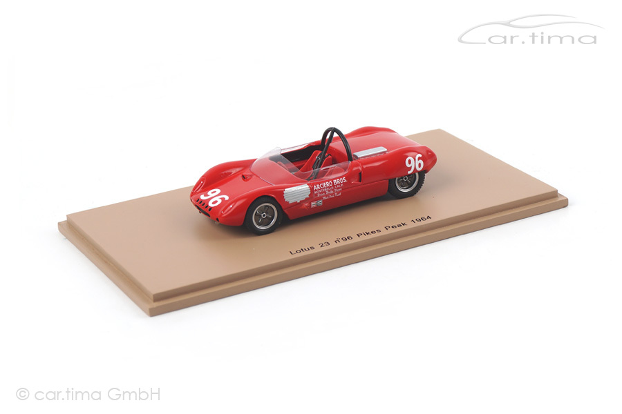 Lotus 23 Pikes Peak 1964 Bobby Unser Spark 1:43 PP003