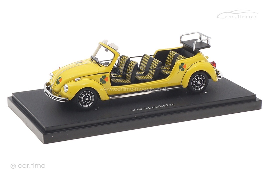 Volkswagen Maxikäfer 1973 gelb autocult 1:43 06051