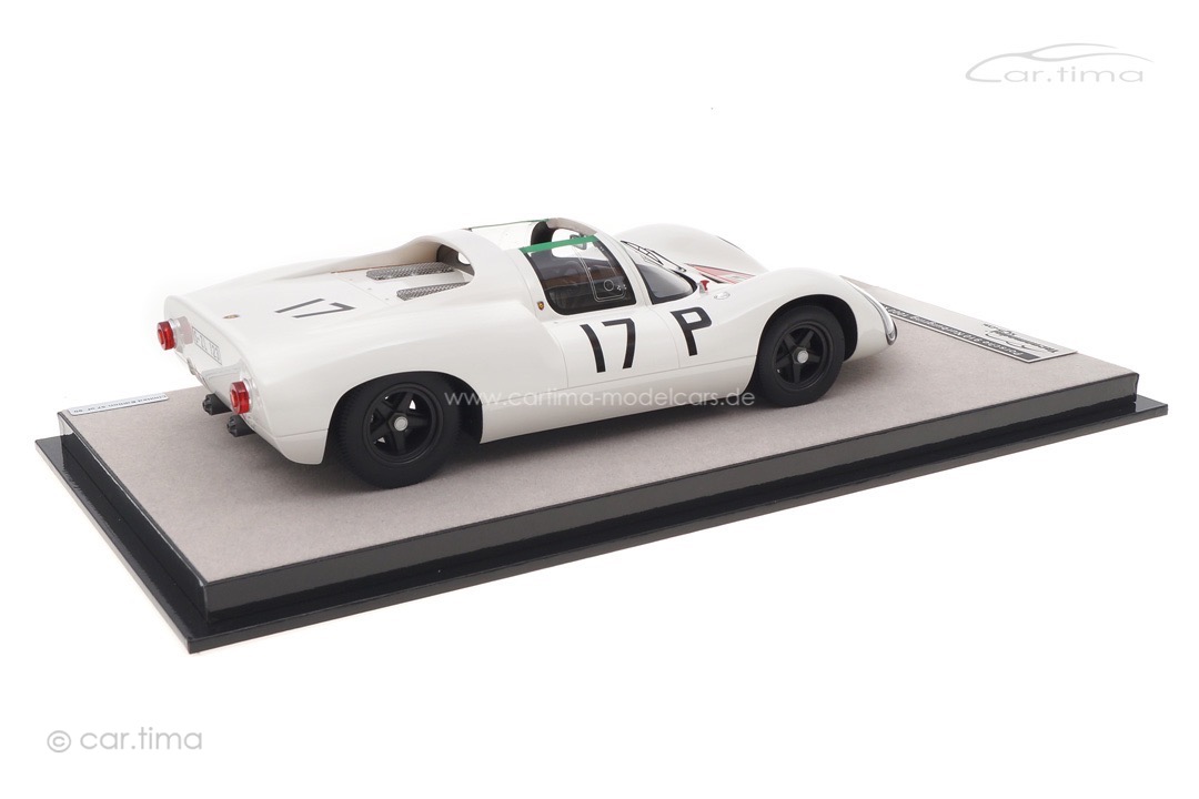 Porsche 910 Winner 1000km Nürburgring 1967 Schütz/Buzzetta Tecnomodel 1:18 TM18-158D