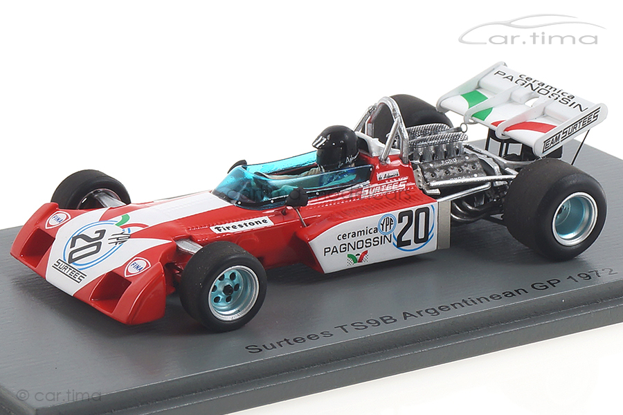 Surtees TS9B GP Argentinien 1972 Andrea de Adamich Spark 1:43 S3992