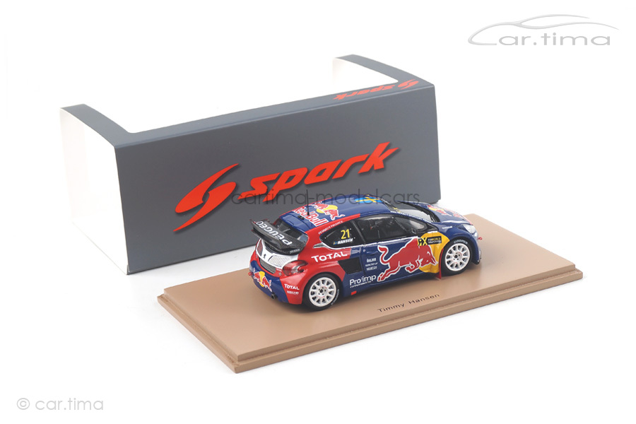 Peugeot 208 Winner World RX Frankreich 2015 Timmy Hansen Spark 1:43 S5198