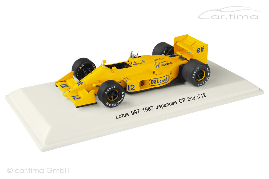 Lotus 99T GP Japan 1987 Ayrton Senna Rêve Collection 1:43 R70183