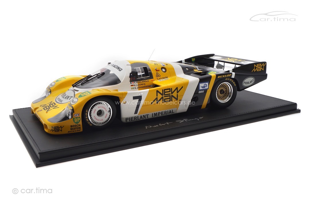 Porsche 956  Winner 24h Le Mans 1984 Originalsignatur Norbert Singer 1:12 CAC01223002