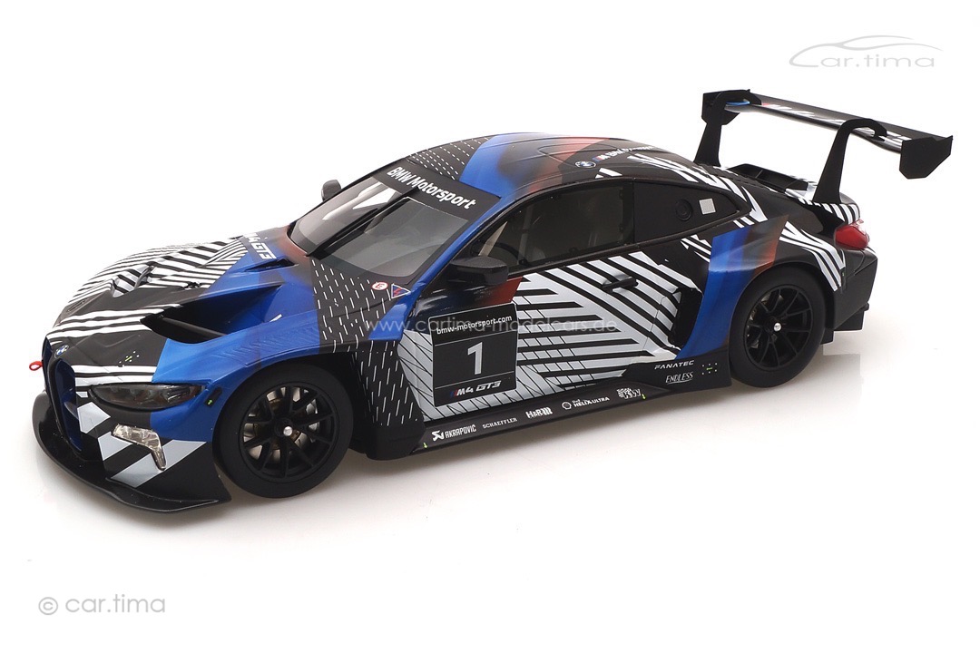 BMW M4 GT3 Test Car Design 2021 TopSpeed 1:18 TS0370