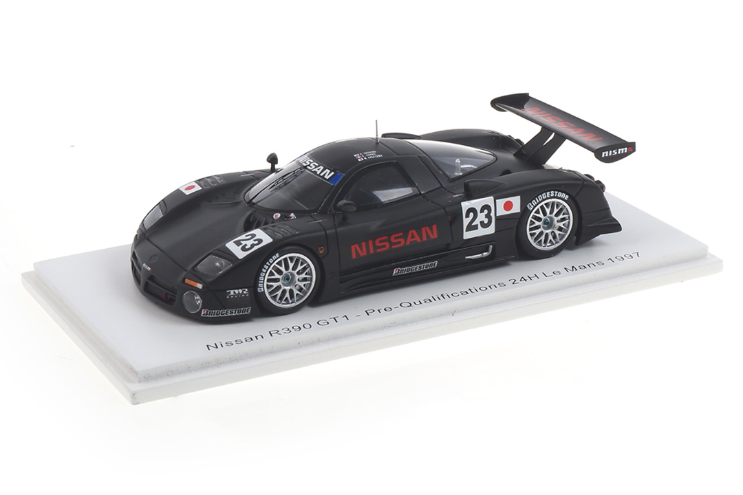 Nissan R390 GT1 Pre-Qualification 24h Le Mans 1997 Hoshino/Comas/Kageyama Spark 1:43 S3575