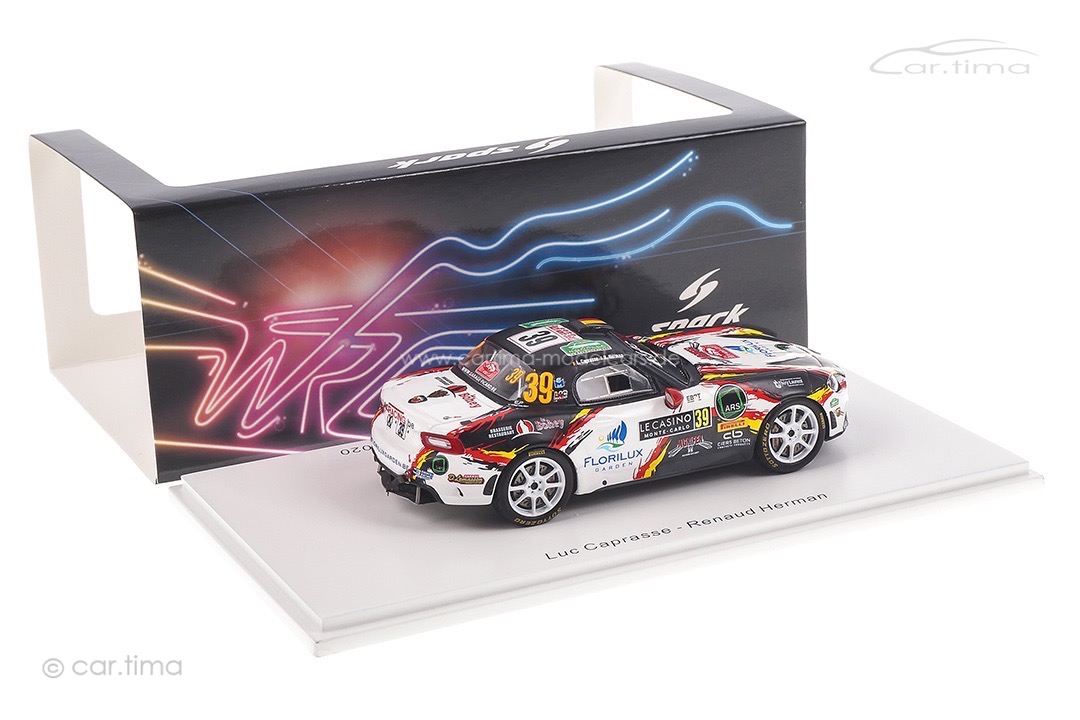 Abarth 124 Rally RGT Rallye Monte Carlo 2020 Caprasse/Herman Spark 1:43 S6565