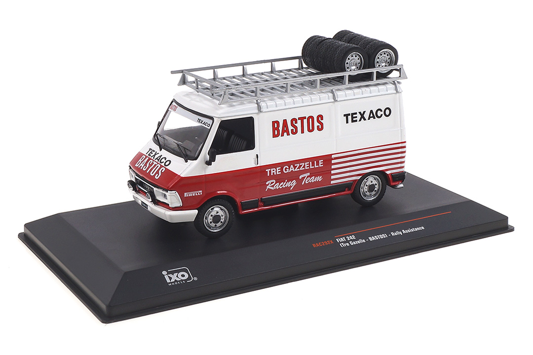 Fiat 242 Bastos Rally Assistance IXO 1:43 RAC292X