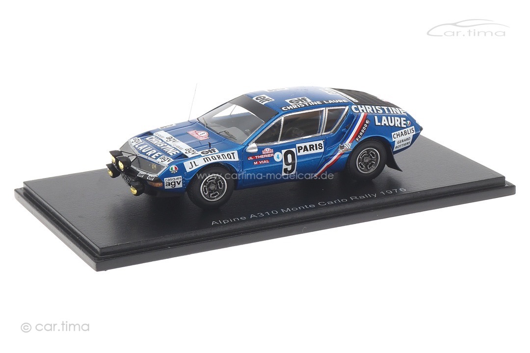 Alpine A310 Rallye Monte Carlo 1976 Thérier/Vial Spark 1:43 S5496