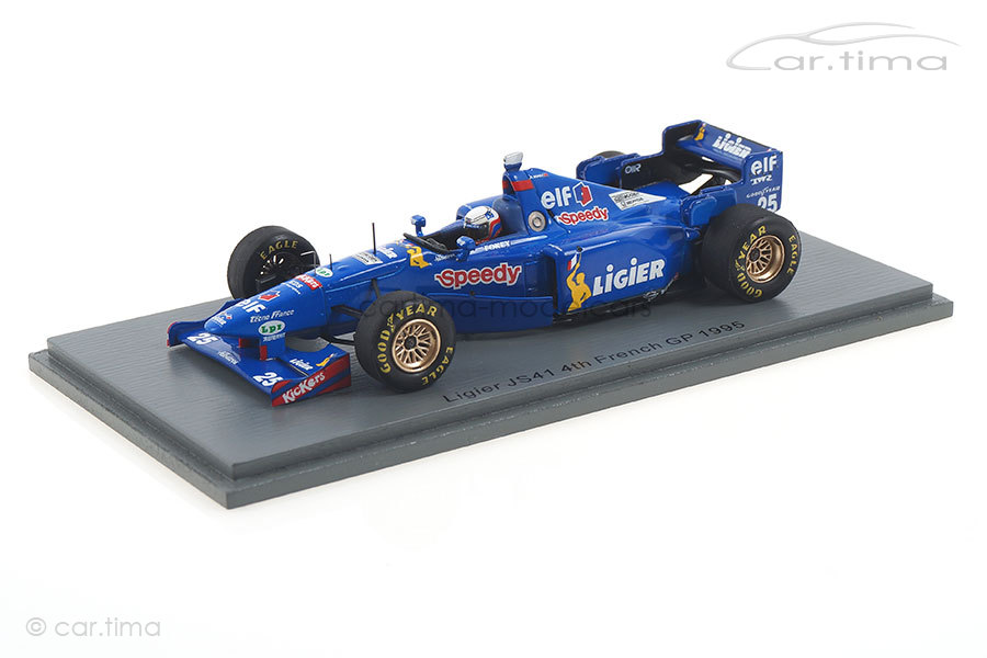 Ligier JS41 GP France 1995 Martin Brundle Spark 1:43 S7411