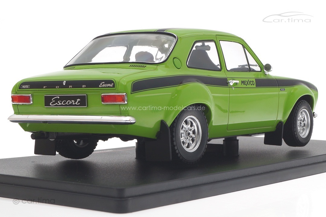 Ford Escort MK1 RS 1600 Mexico 1974 hellgrün IXO Models 1:18 18CMC125.22
