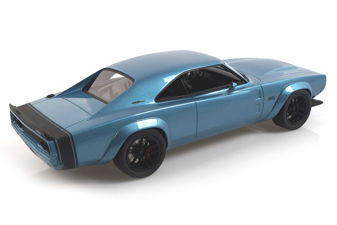 Dodge Super Charger Concept Blue poly GT Spirit 1:18 GT841