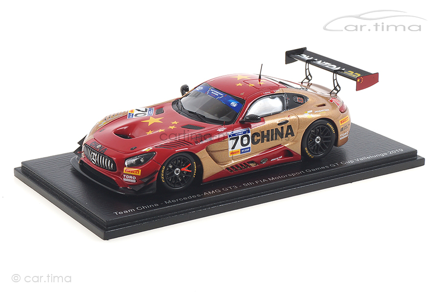 Mercedes-AMG GT3 FIA Motorsport Games GT Cup Vallelunga 2019 Zhang/Zang Spark 1:43 S6312