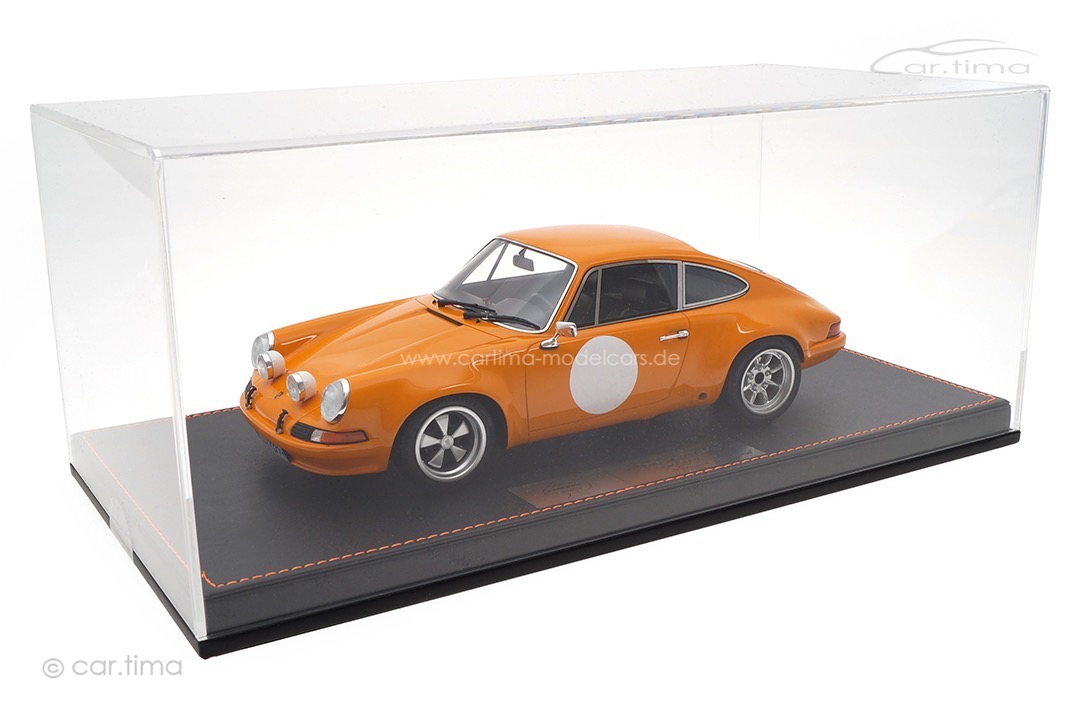 Porsche 911 S Signalorange Curves Magazin car.tima 1:18 CAR01822005