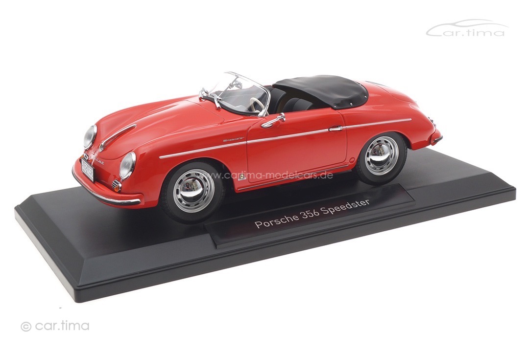 Porsche 356 Speedster 1954 rot Norev 1:18 187461