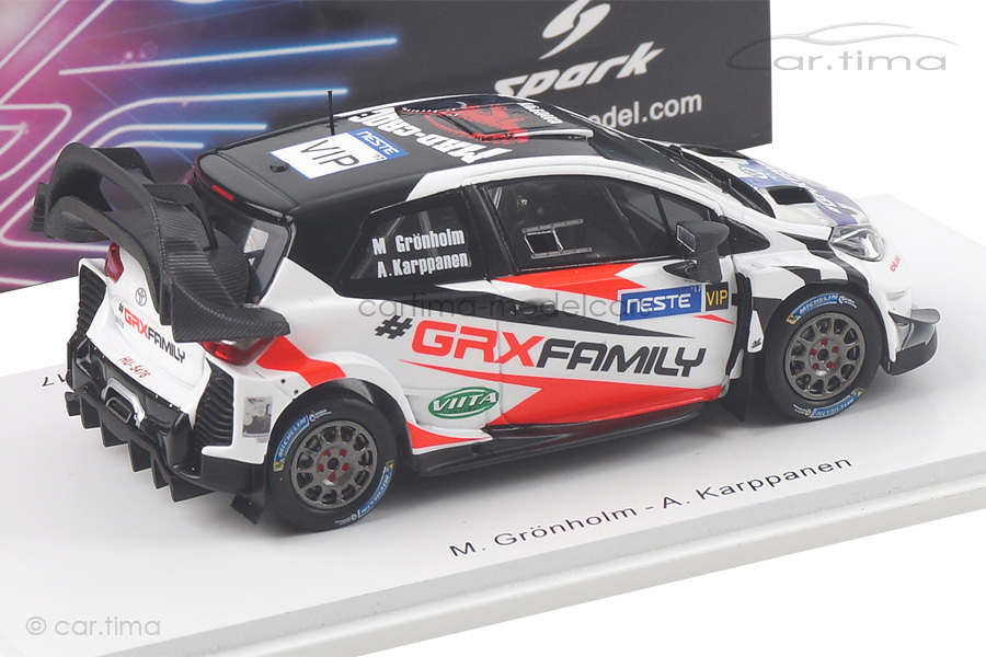 Toyota Yaris WRC Presentation VIP Rally Finland 2017 Grönholm/Karppanen Spark 1:43 S5170