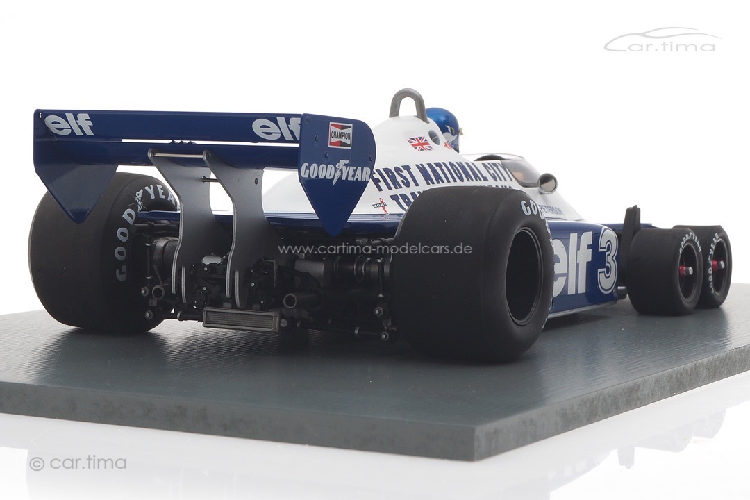 Tyrrell P34 GP Italien 1977 Ronnie Peterson Spark 1:18 18S573