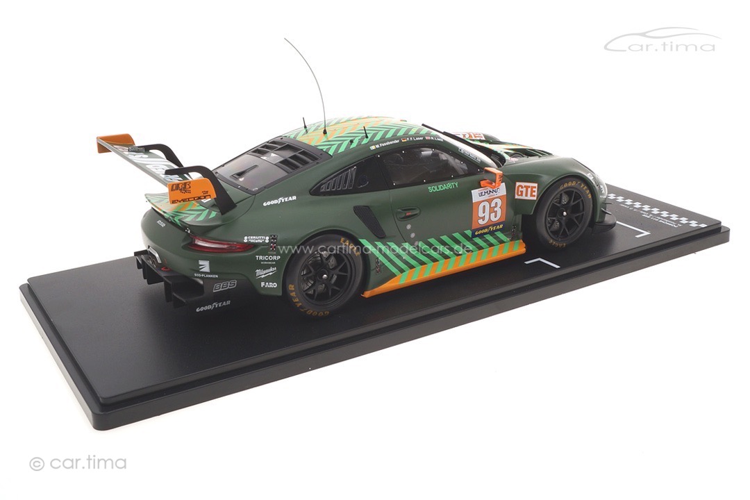 Porsche 911 RSR ELMS 2020 Fassbender/Laser/Lietz IXO 1:18 LEGT18058