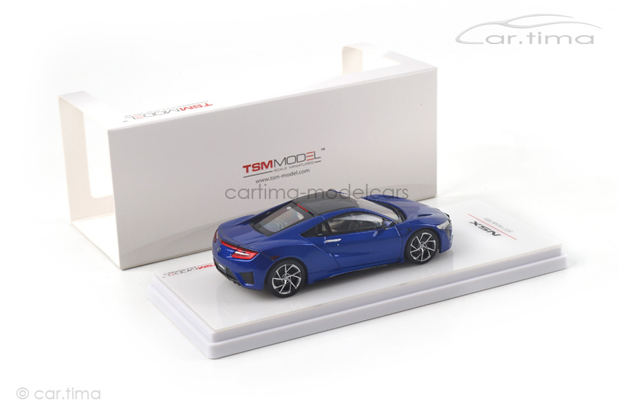 Honda NSX 2017 (RHD) nouvelle blue pearl TSM 1:43 TSM164390