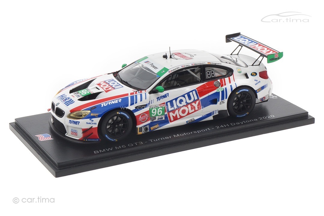 BMW M6 GT3 24h Daytona 2020 Klingmann/Machavern/Auberlen/Foley Spark 1:43 US128