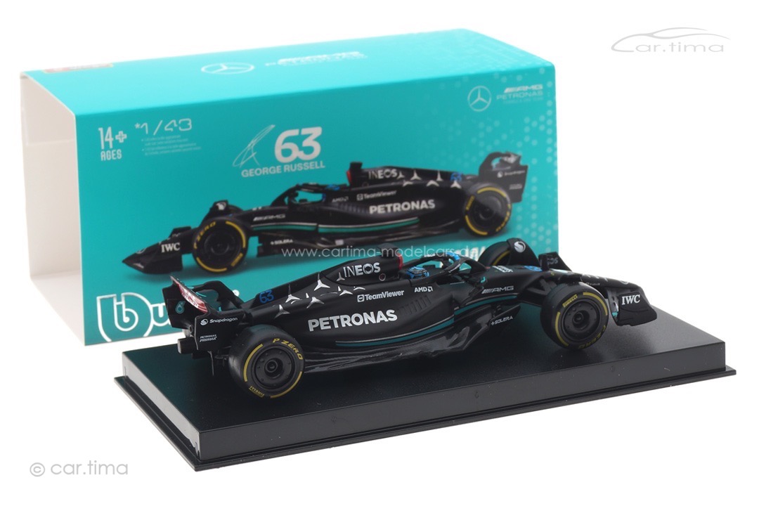 Mercedes-AMG Petronas F1W14 E Performance GP 2023 George Russell Bburago 1:43 18-38081RUS