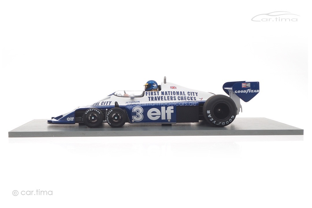 Tyrrell P34 GP Italien 1977 Ronnie Peterson Spark 1:18 18S573