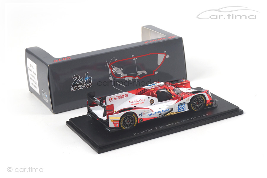 Oreca 05-Nissan 24h Le Mans 2016 De Bruijn/Gommendy/Junjin Spark 1:43 S5116