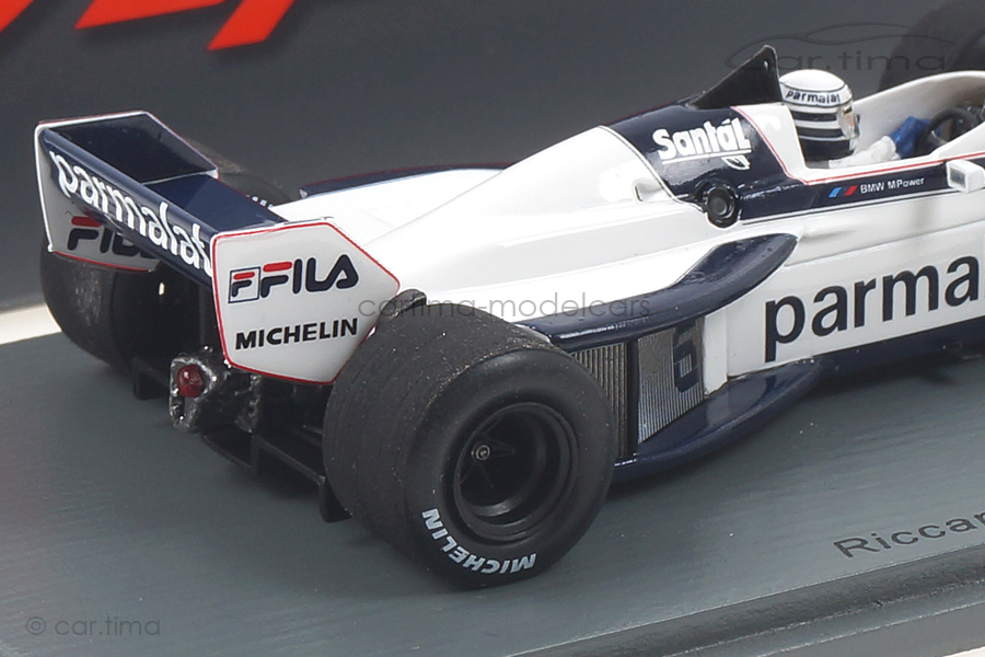 Brabham BT52 GP Brasilien 1983 Riccardo Patrese Spark 1:43 S7105