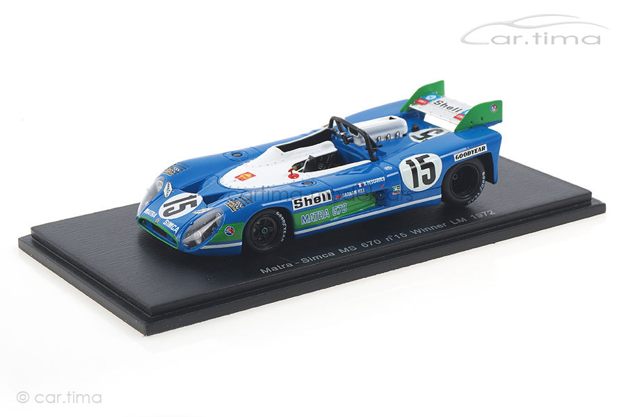 Matra Simca MS670 Winner 24h Le Mans 1972 Hill/Pescarolo Spark 1:43 43LM72