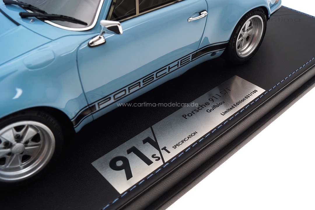 Porsche 911 S/T-Specification Gulfblau car.tima 1:18 CAR01822003 Porsche 911 S/T-Specification Gulfblau car.tima 1:18 CAR01822003