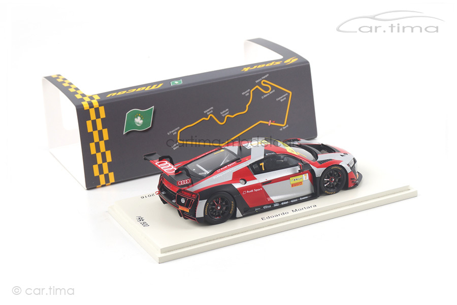 Audi R8 LMS  Macau GT World Cup 2016 Edoardo Mortara  Spark  1:43 SA116