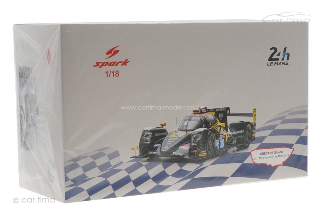 Oreca 07-Gibson 24h Le Mans 2019 Aubry/Richelmi/Tung Spark 1:18 18S443
