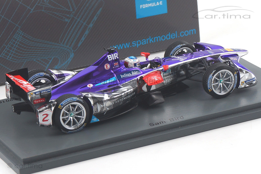 DS Virgin Racing Formula E Winner New York 2016-2017 Sam Bird Spark 1:43 S5910