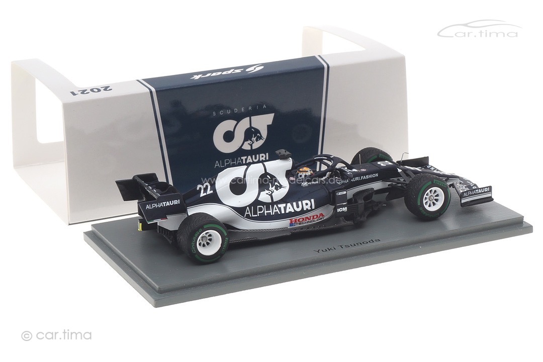 AlphaTauri AT02 GP Türkei 2021 Yuki Tsunoda Spark 1:43 S7699