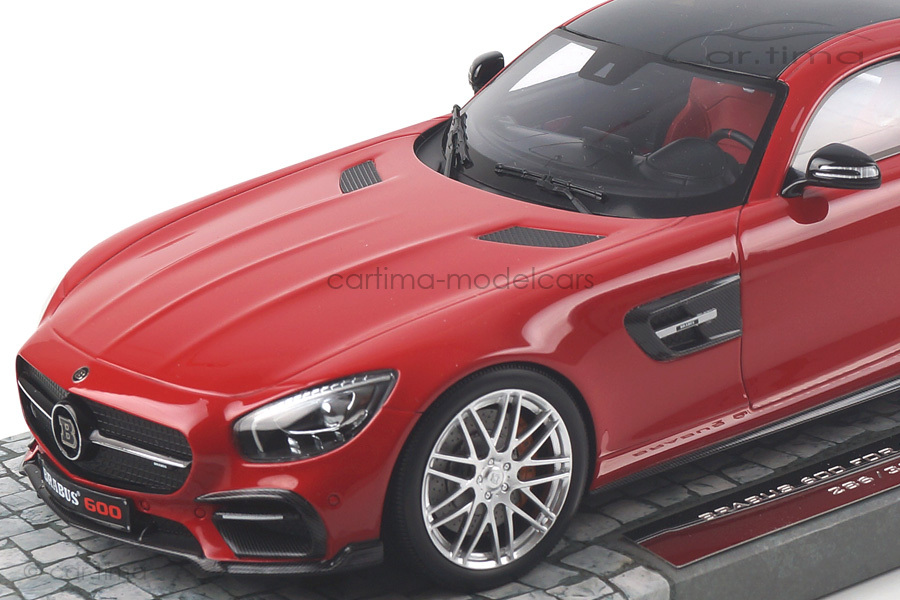 Brabus 600 Basis Mercedes-Benz AMG GT S rot Minichamps 1:18 107032521