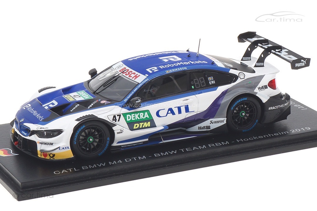 BMW M4 DTM Hockenheim 2019 Joel Eriksson Spark 1:43 SG641
