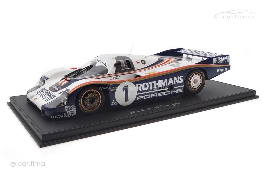 Porsche 956 Winner 24h Le Mans 1982 Originalsignatur Norbert Singer 1:12 CAC01223001