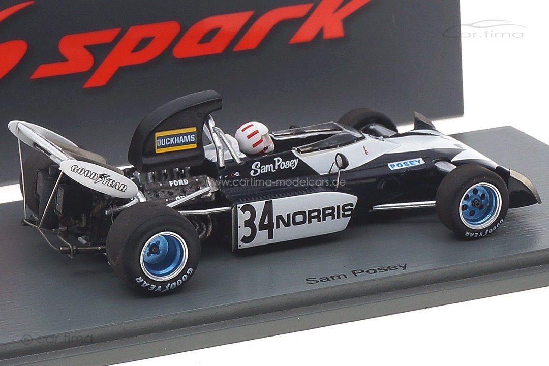 Surtees TS9B GP USA 1972 Sam Posey Spark 1:43 S3997