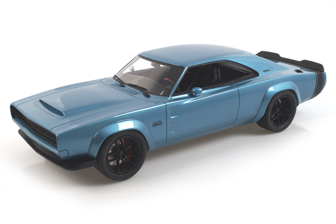 Dodge Super Charger Concept Blue poly GT Spirit 1:18 GT841