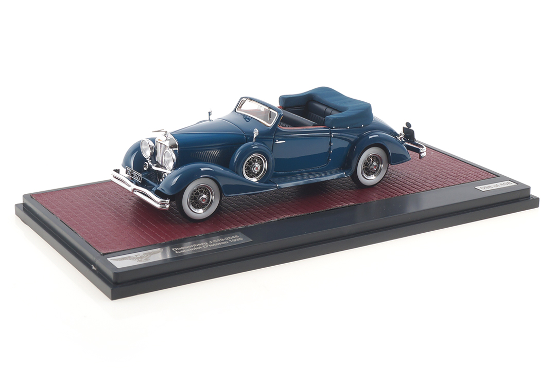 Duesenberg J-519-2548 Cabriolet D´Ieteren blau Matrix 1:43 MX40406-081