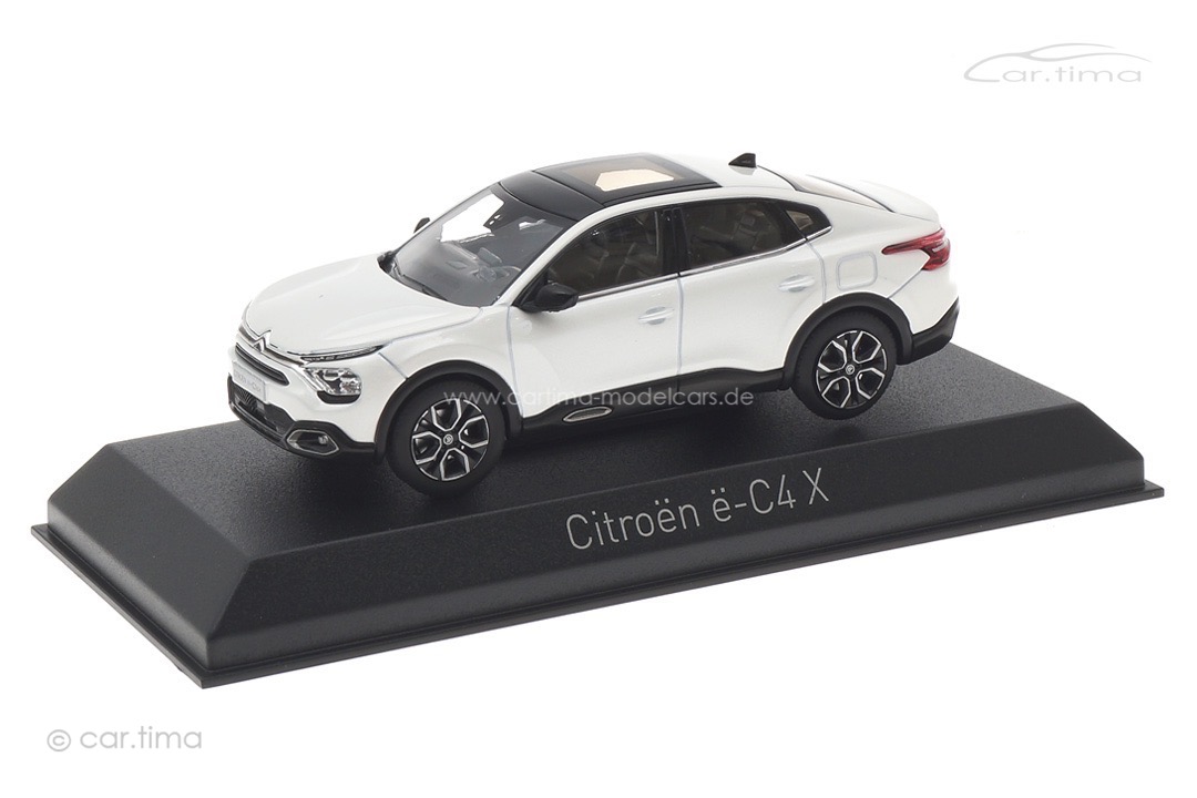 Citroën ë-C4 X 2023 Pearl White Norev 1:43 155480
