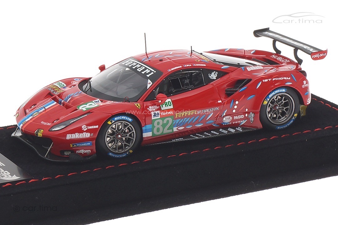 Ferrari 488 GTE Evo 24h Le Mans 2020 Bourdais/Gounon/Pla BBR 1:43 BBRC254