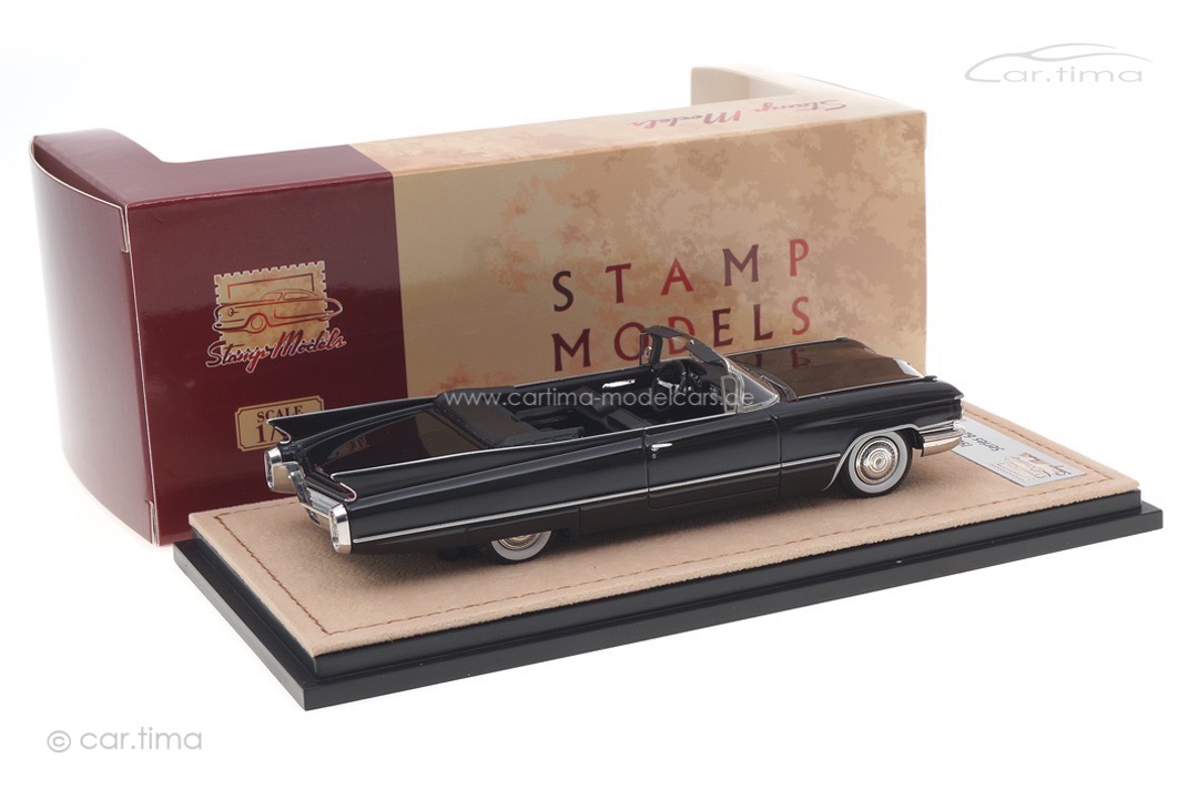 Cadillac Series 62 Convertible schwarz Stamp Models 1:43 STM60303