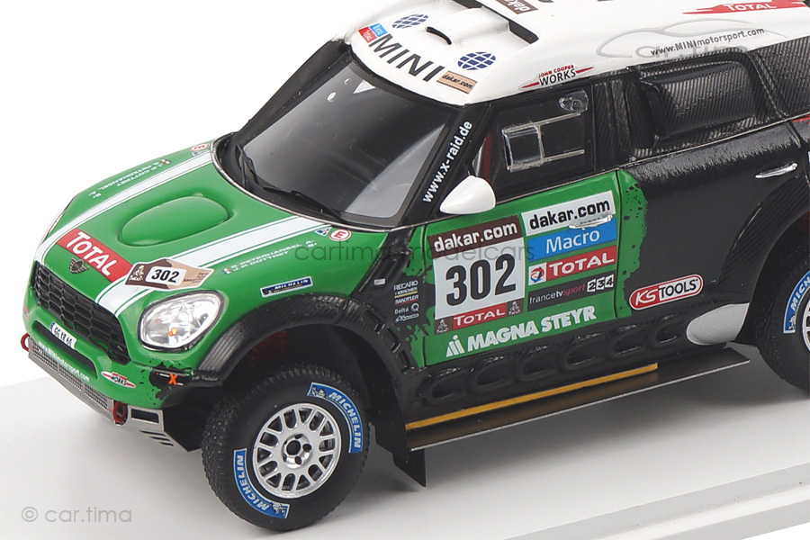 Mini Countryman All4 Racing Winner Rally Dakar 2013 Peterhansel/Cottret TSM 1:43 TSM144345