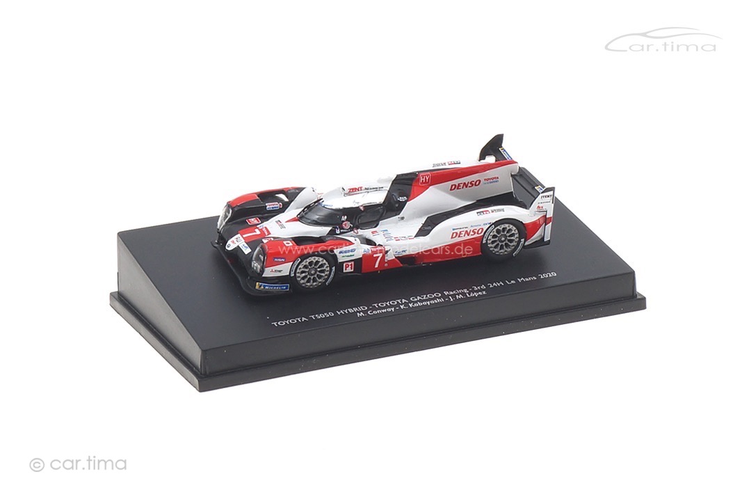 Toyota TS050 Hybrid 24h Le Mans 2020 Conway/Kobayashi/López Spark 1:87 87S157