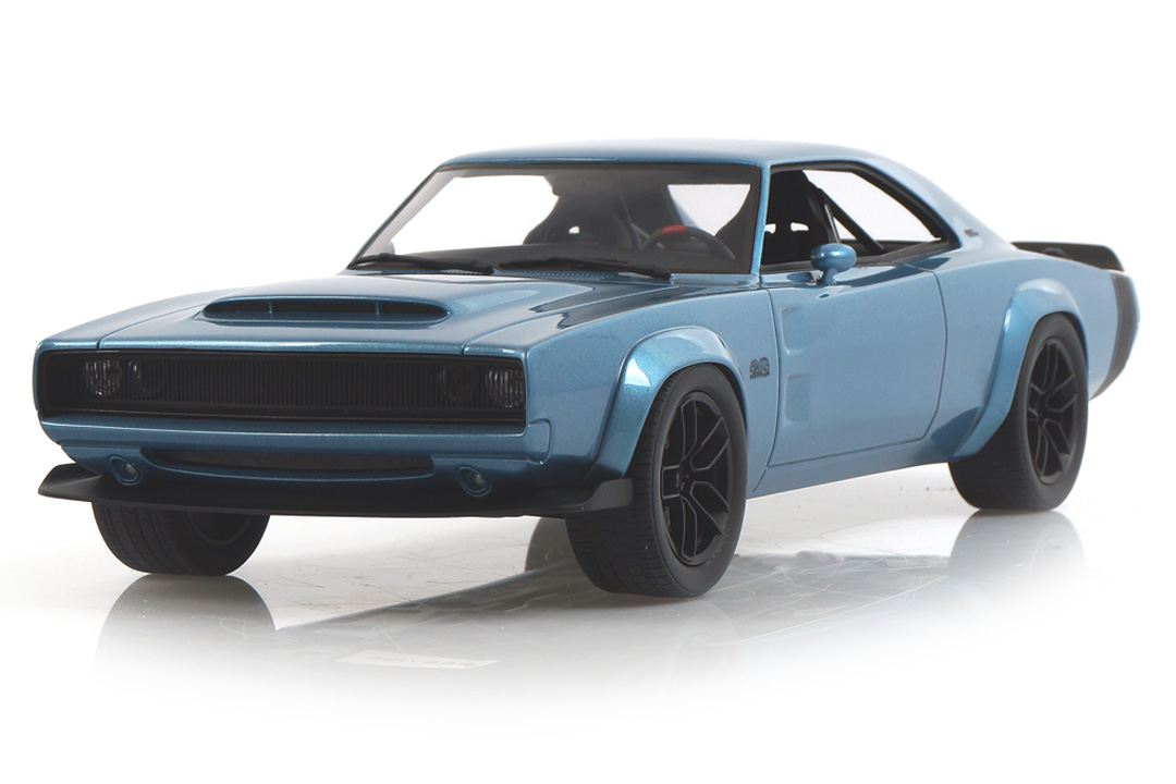 Dodge Super Charger Concept Blue poly GT Spirit 1:18 GT841
