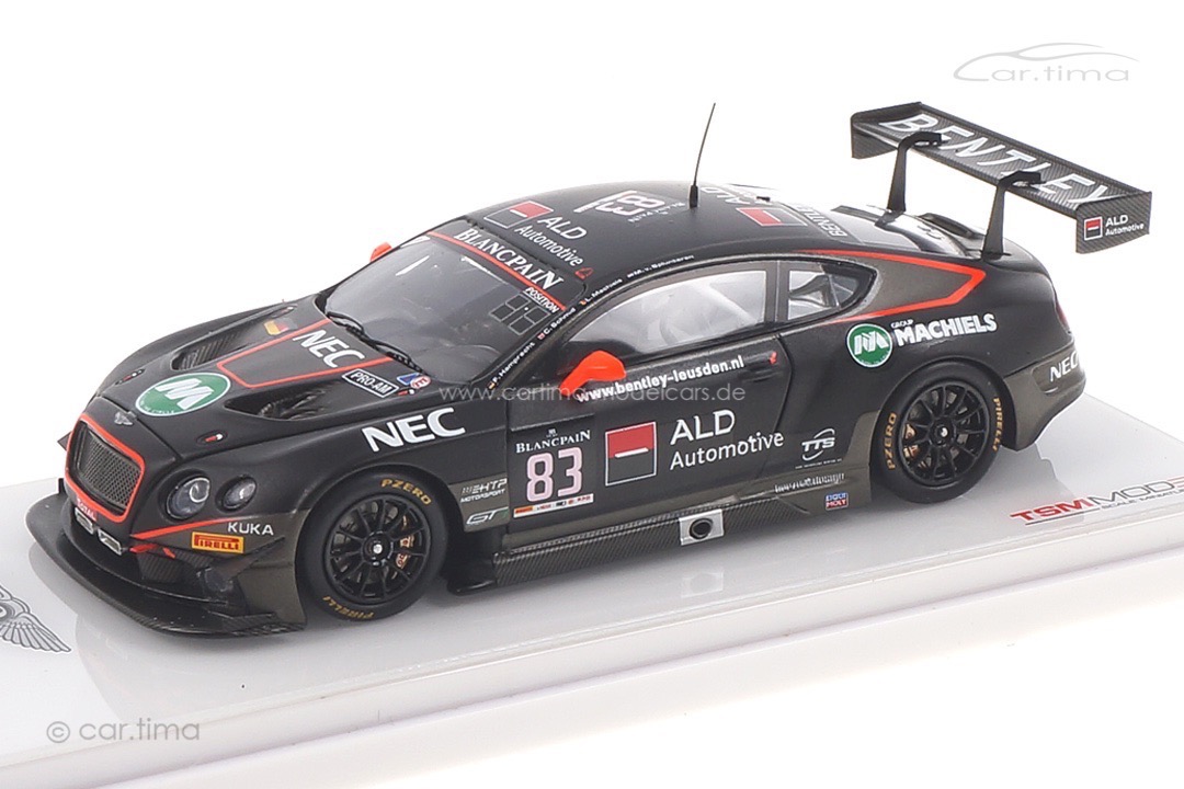 Bentley Continental GT3 24h Spa 2015 Machiels/Schmid/Splunteren TSM 1:43 TSM164315