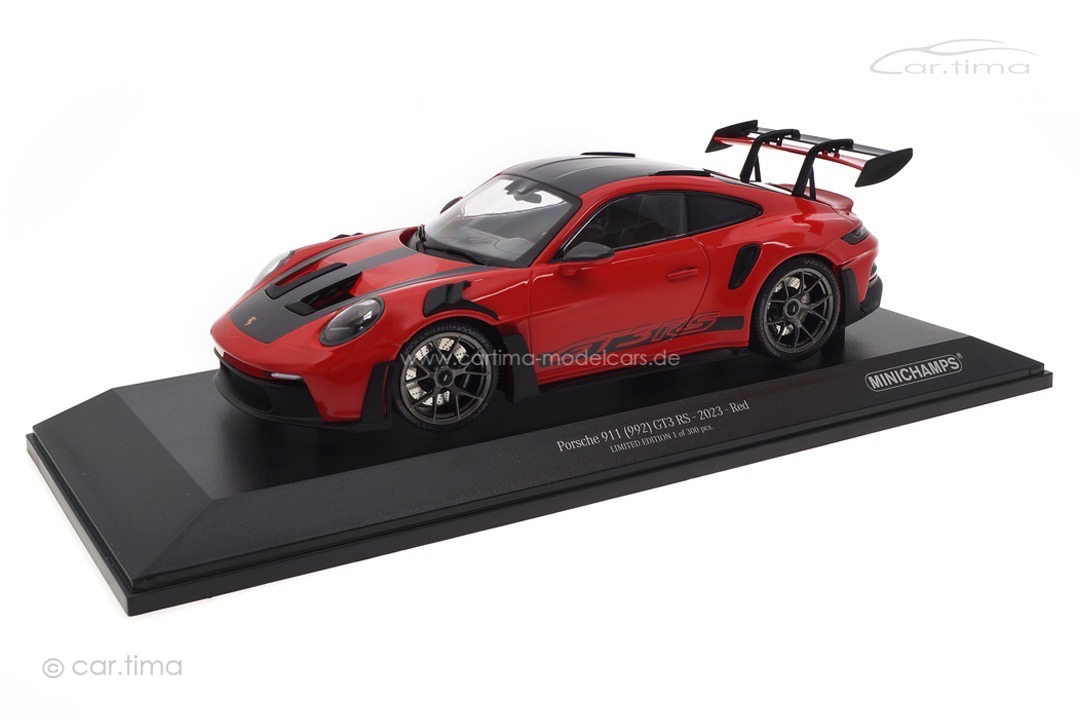 Porsche 911 (992) GT3 RS Indischrot/Rad silber Minichamps 1:18 153062246