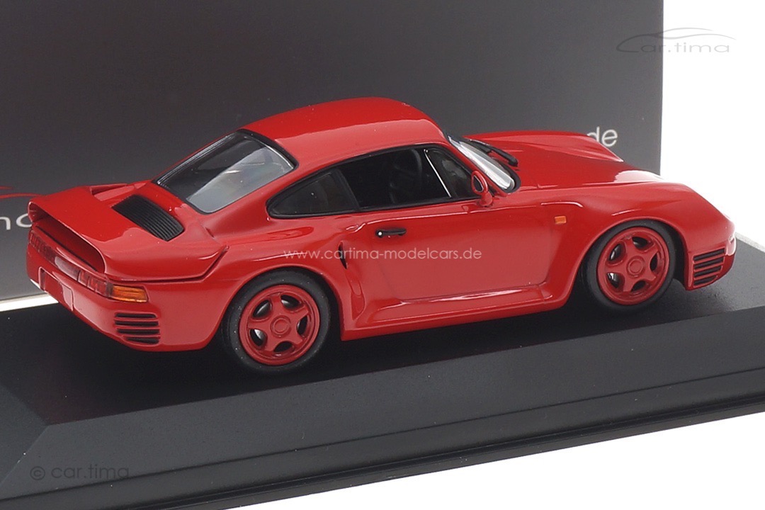 Porsche 959 car.tima CUSTOMERS CLUB Originalsignatur Dieter Röscheisen car.tima CUSTOMIZED 1:43
